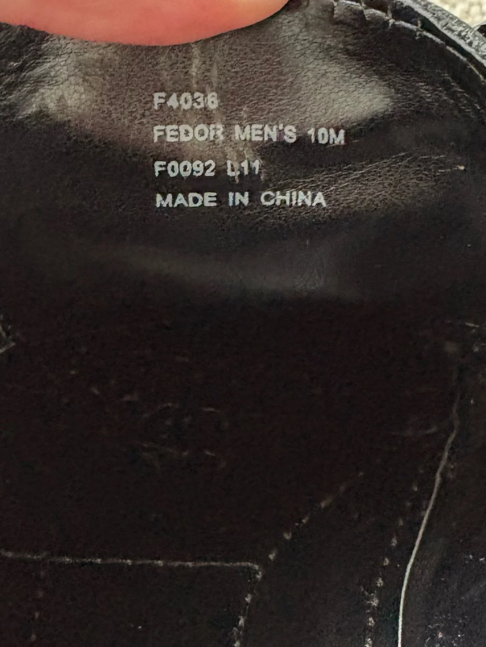Calvin Klein Black Men’s Dress Shoes
